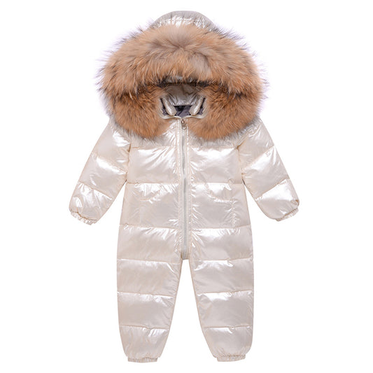 Children Winter Warm down outwear waterproof warm suit for Boys and Girls.