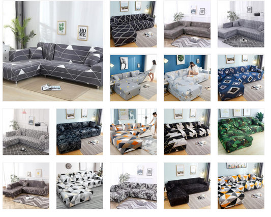 High-Quality Sofa Covers for Living Room Modern Seat Slipcover Sofa Towel 1/2/3/4 Seater Furniture Stretch