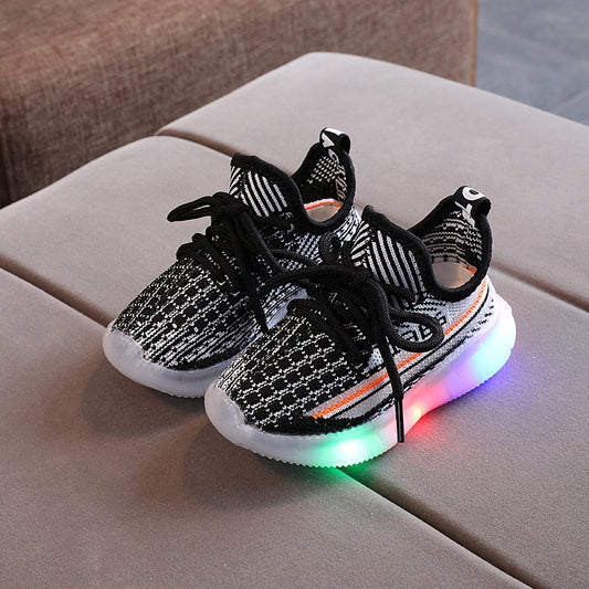Kids Led Shoes for Boys & Girls Lighted Led Sneakers Glowing Shoes with Luminous Sole