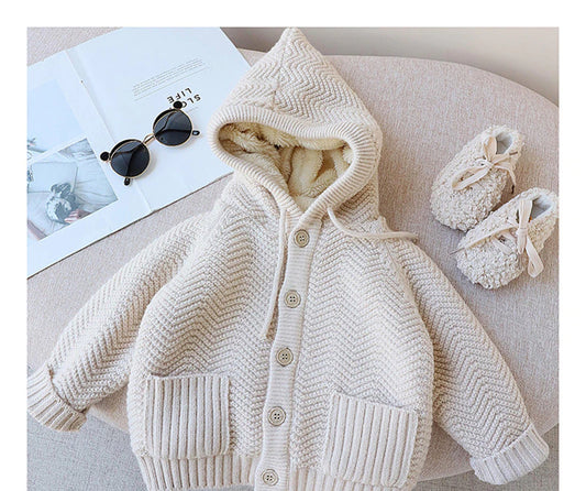 Fashion Personalized Baby Boys' Knitted Cardigan